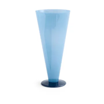 Vaso Conical - Petrol blue-dark blue, large - HAY