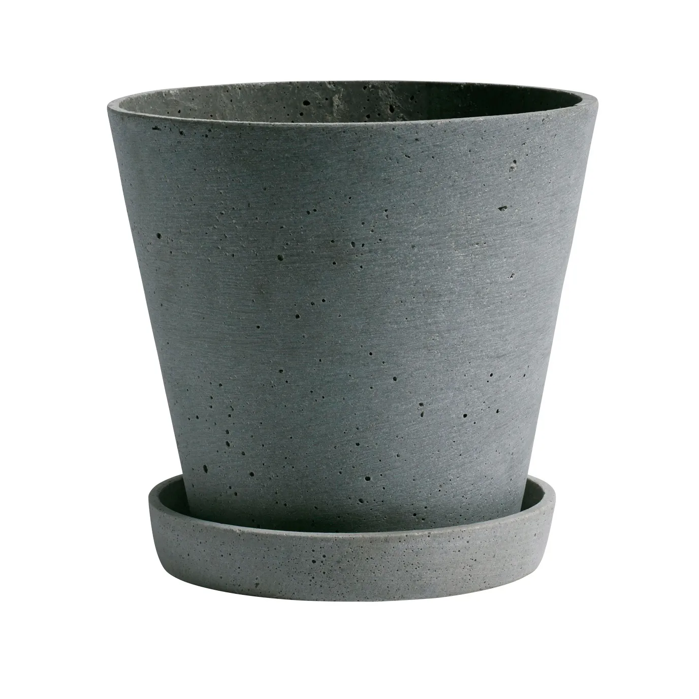 Vaso da fiori HAY con sottovaso XXXL, Verde HAY