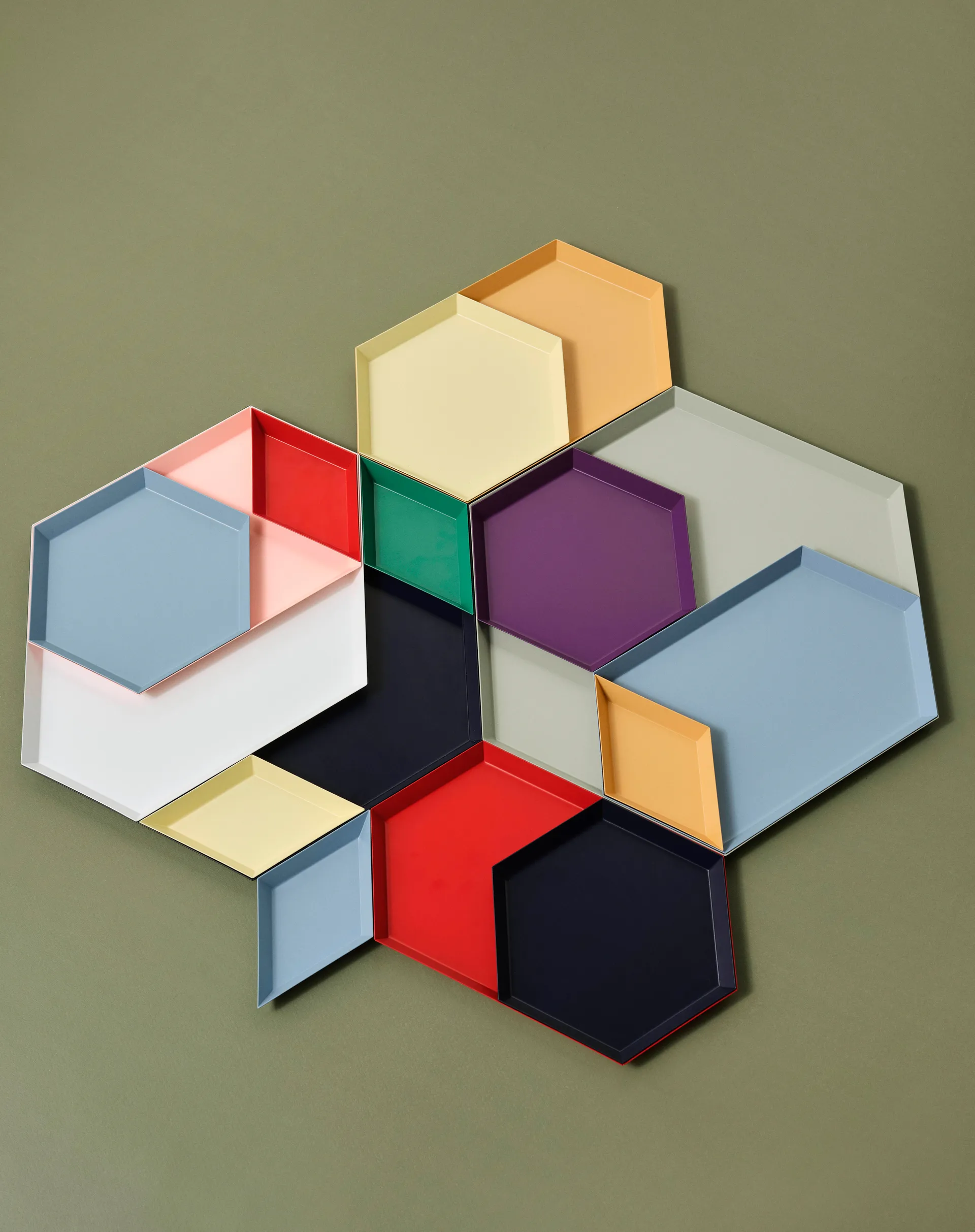 Vassoio Kaleido XS, Evergreen HAY