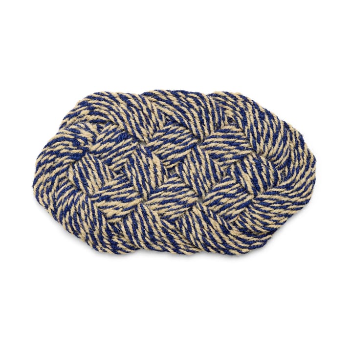Zerbino Coco 40x80 cm - Swirl blue-off white - HAY