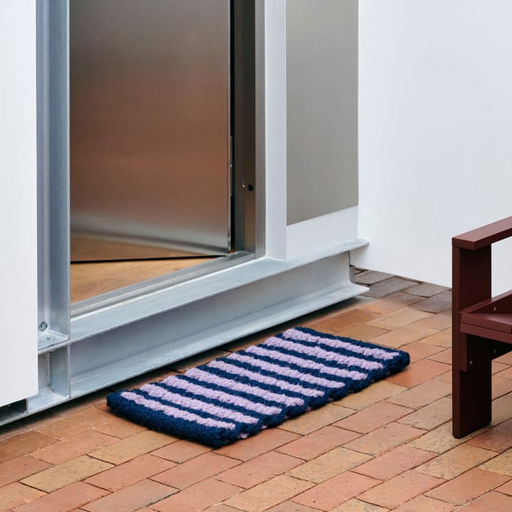 Zerbino Coco Stripe Wide, Lavender-navy HAY