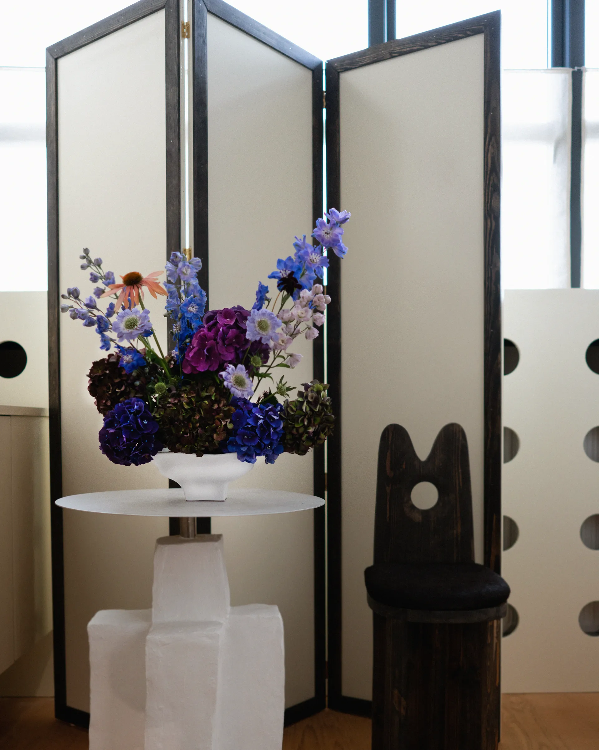 Ciotola grande Nami 20x23 cm, Bianco Hein Studio