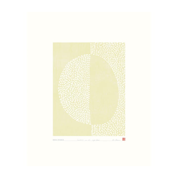Poster Contrast 40x50 cm, Nr. 01 Hein Studio