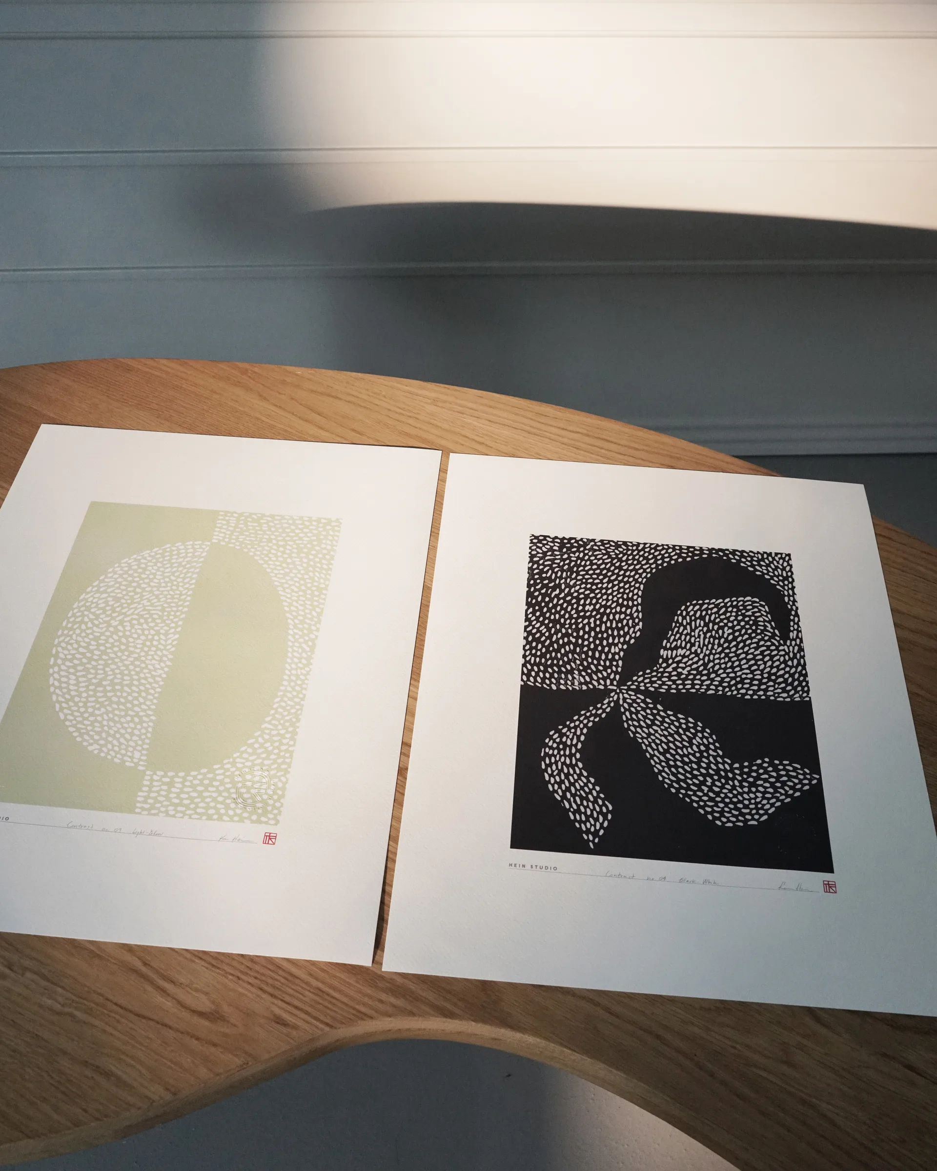 Poster Contrast 40x50 cm, Nr. 01 Hein Studio