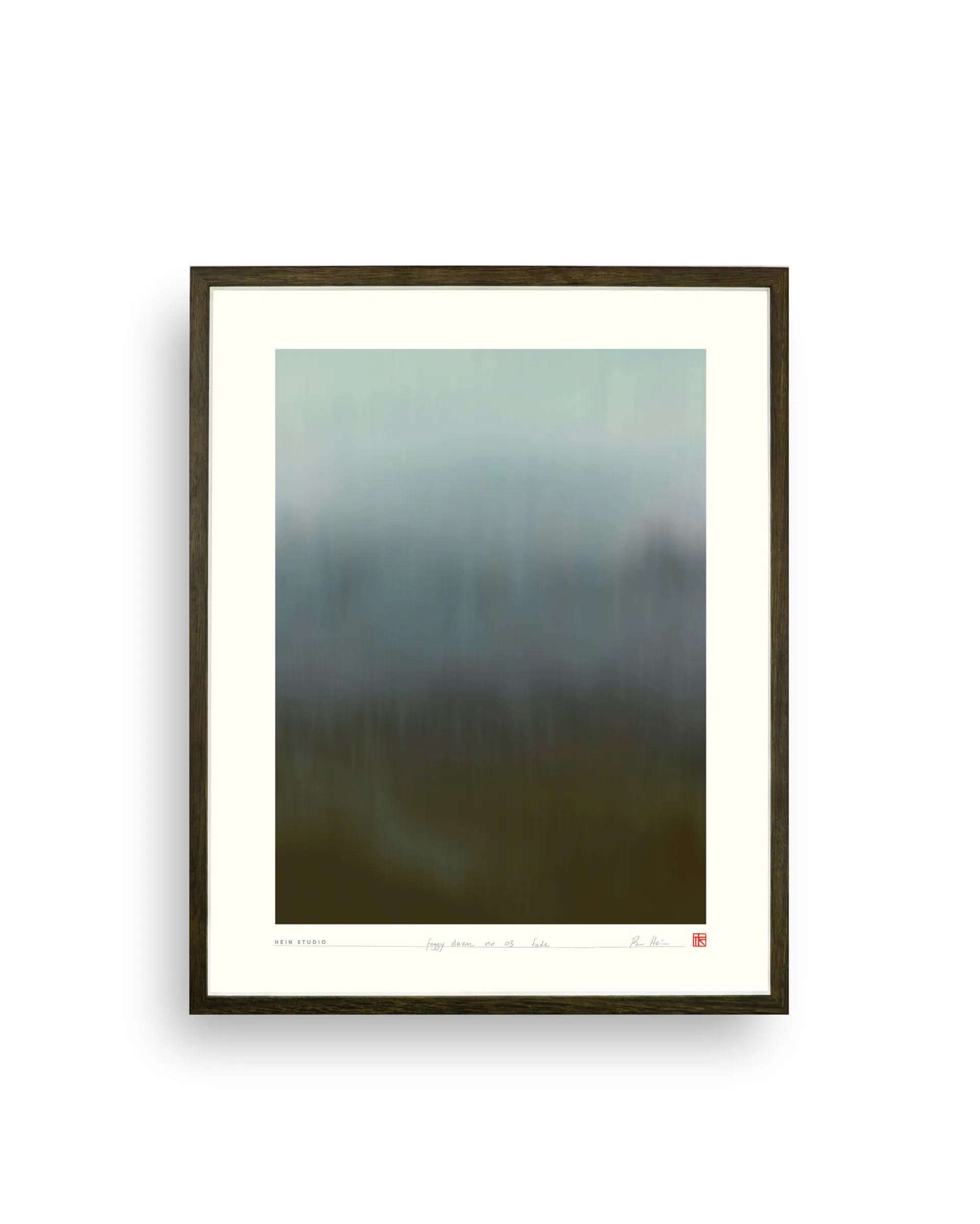 Poster Foggy Dawn 40x50 cm, Nr. 03 Hein Studio