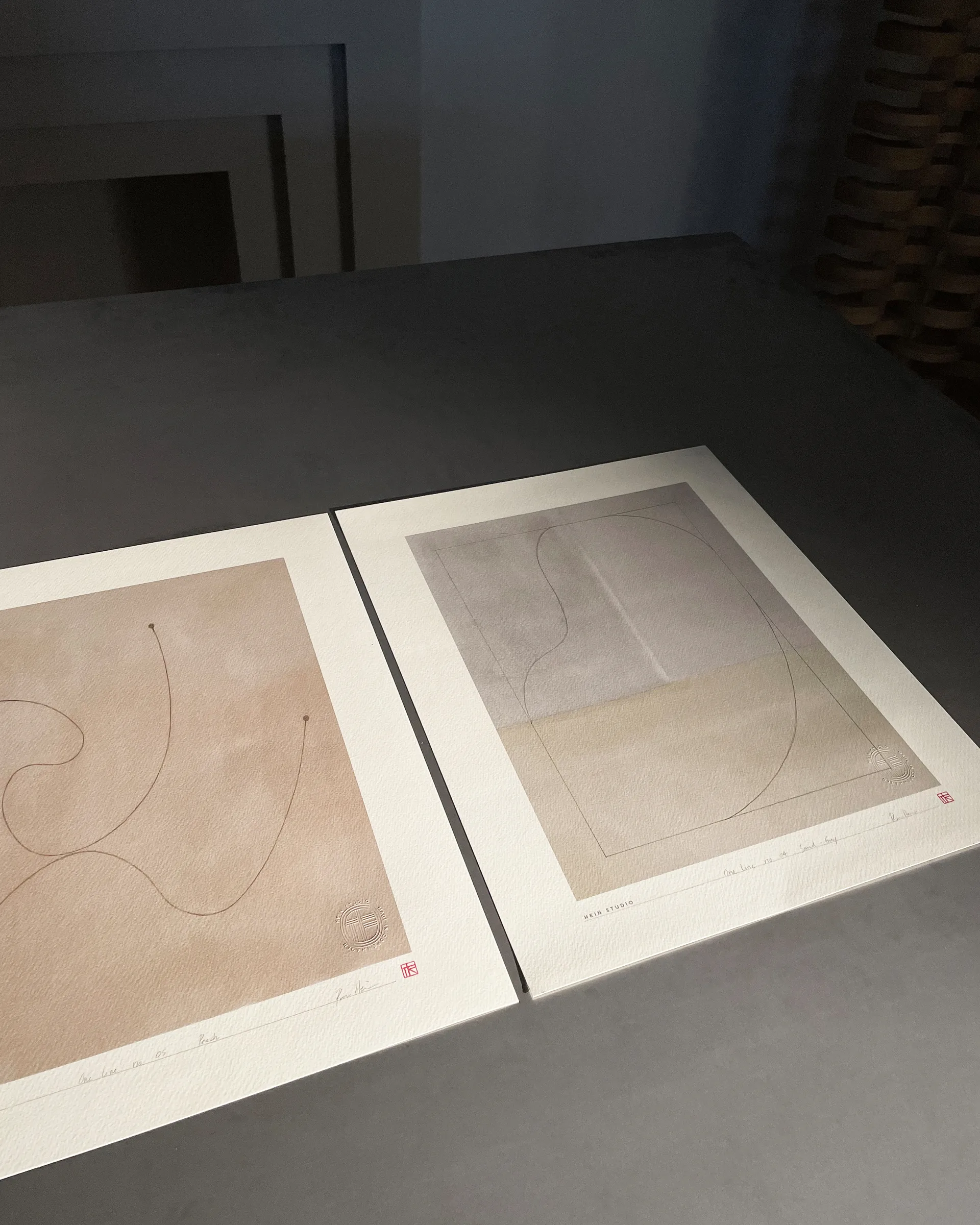 Poster One Line 40x50 cm, Nr. 04 Hein Studio