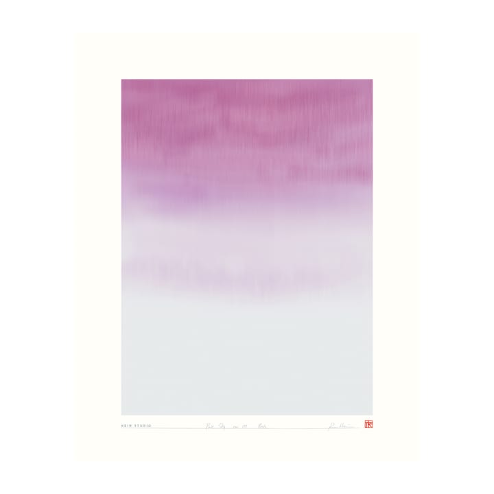 Poster Pink Sky 40x50 cm, Nr. 01 Hein Studio