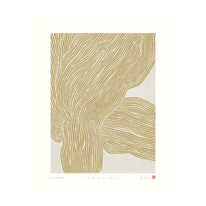 Poster The Line 40x50 cm, Nr. 23 Hein Studio