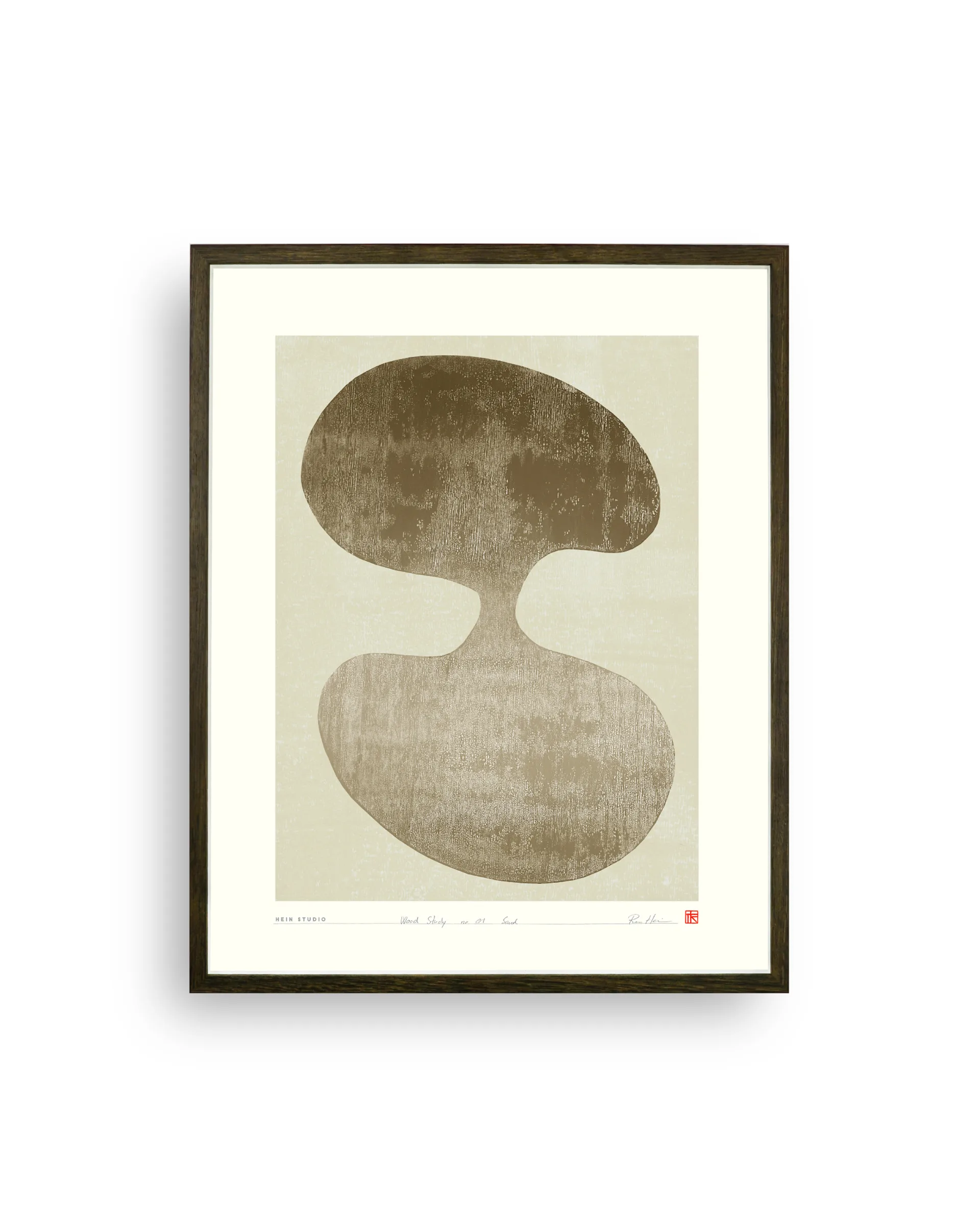 Poster Wood Study 40x50 cm, Nr. 01 Hein Studio