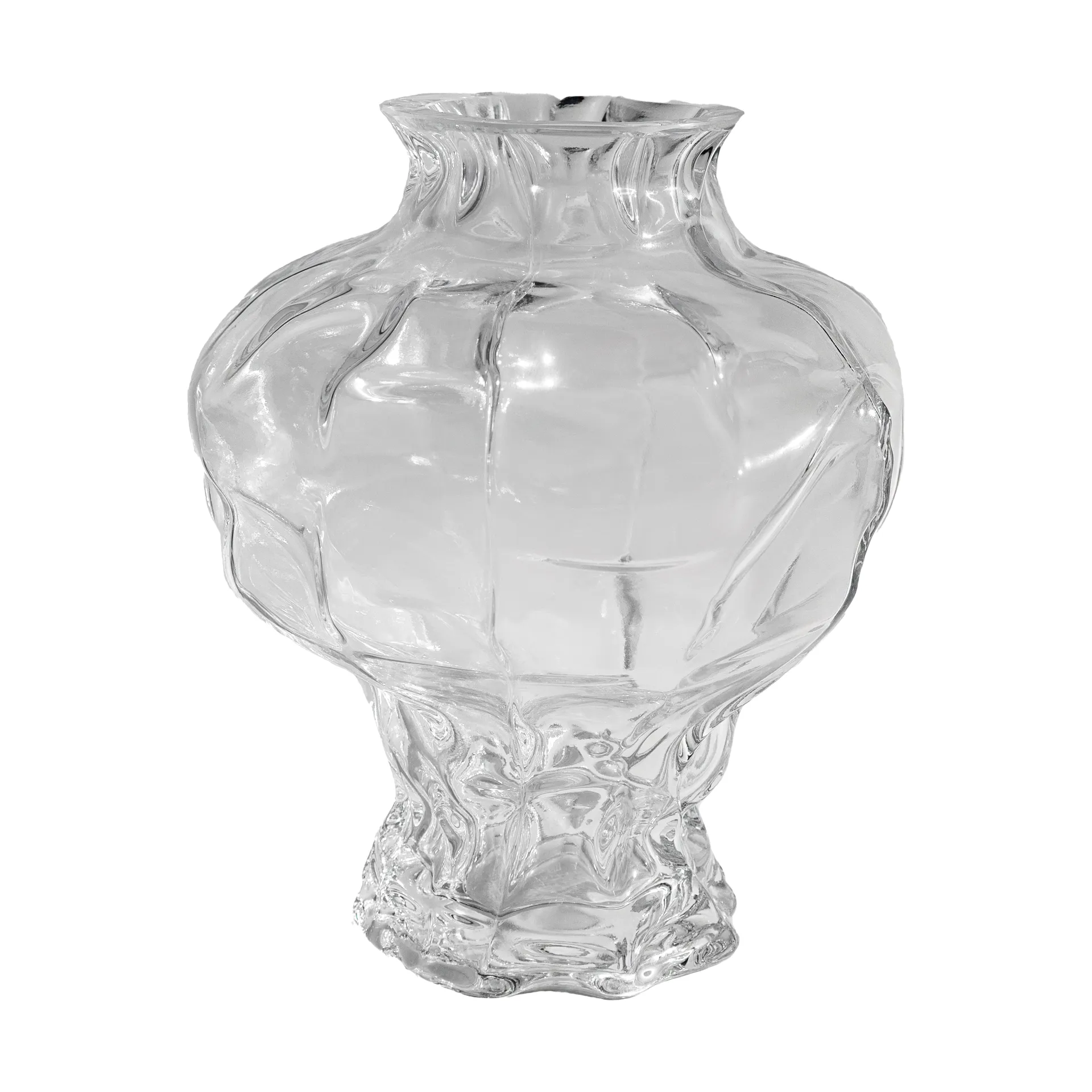 Vaso Ammonit 30 cm, Clear Hein Studio