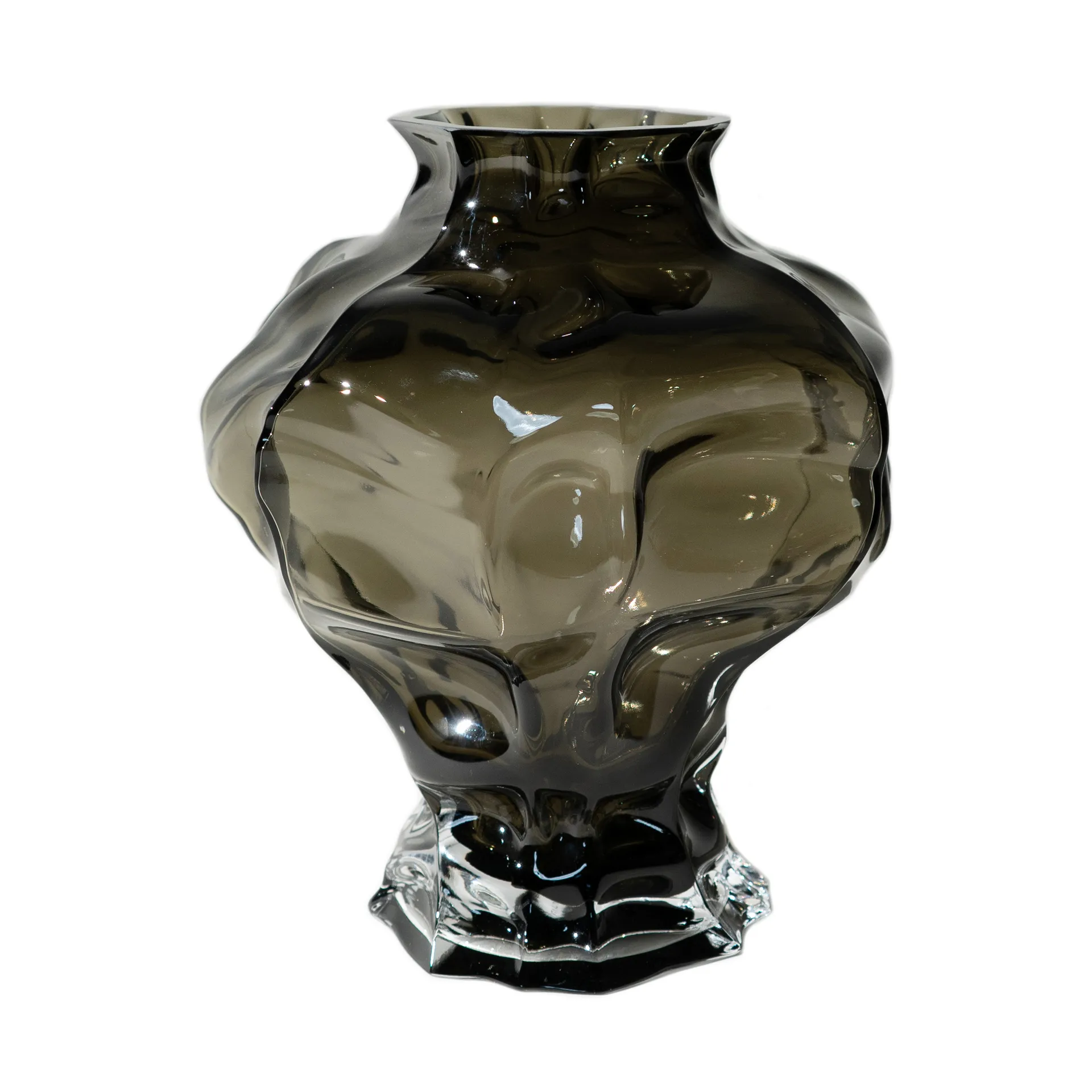 Vaso Ammonit 30 cm, New Smoke Hein Studio