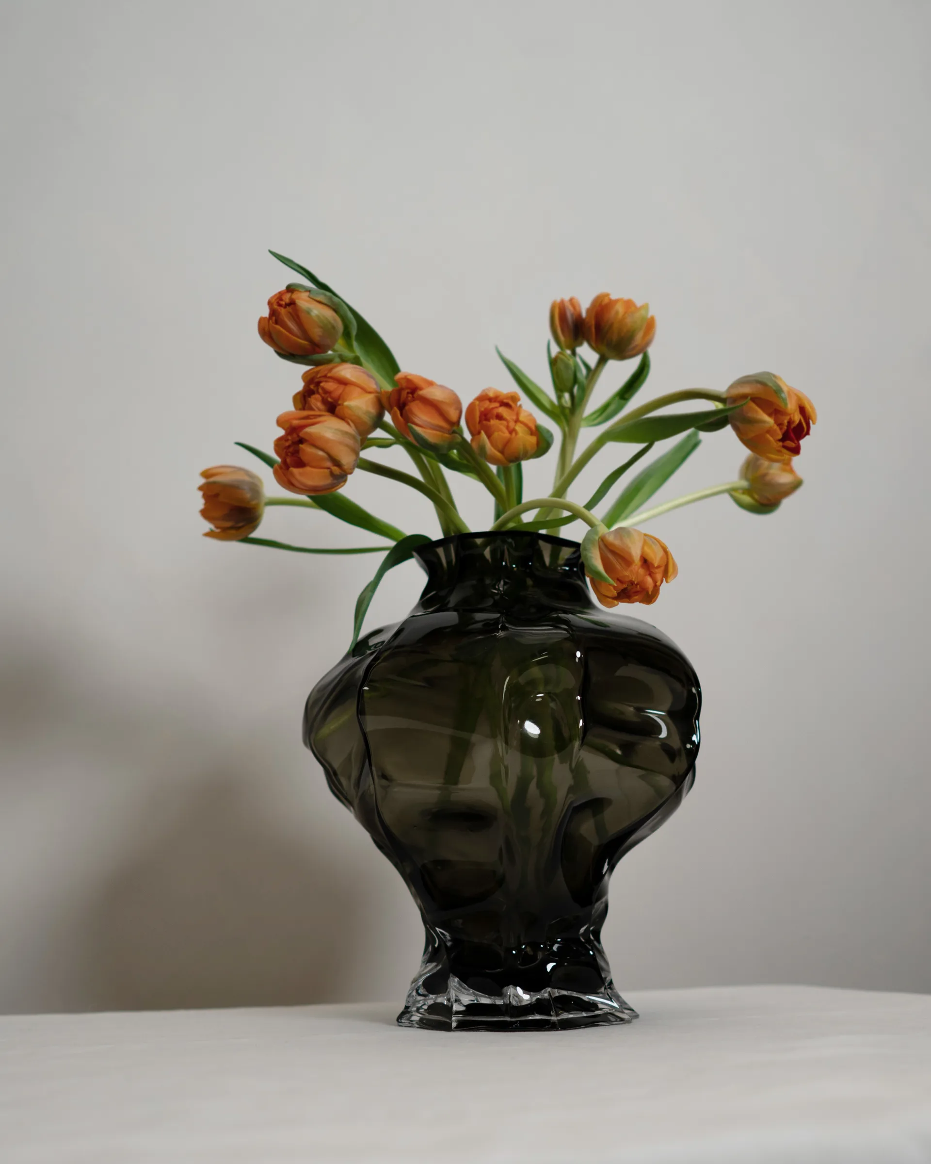 Vaso Ammonit 30 cm, New Smoke Hein Studio