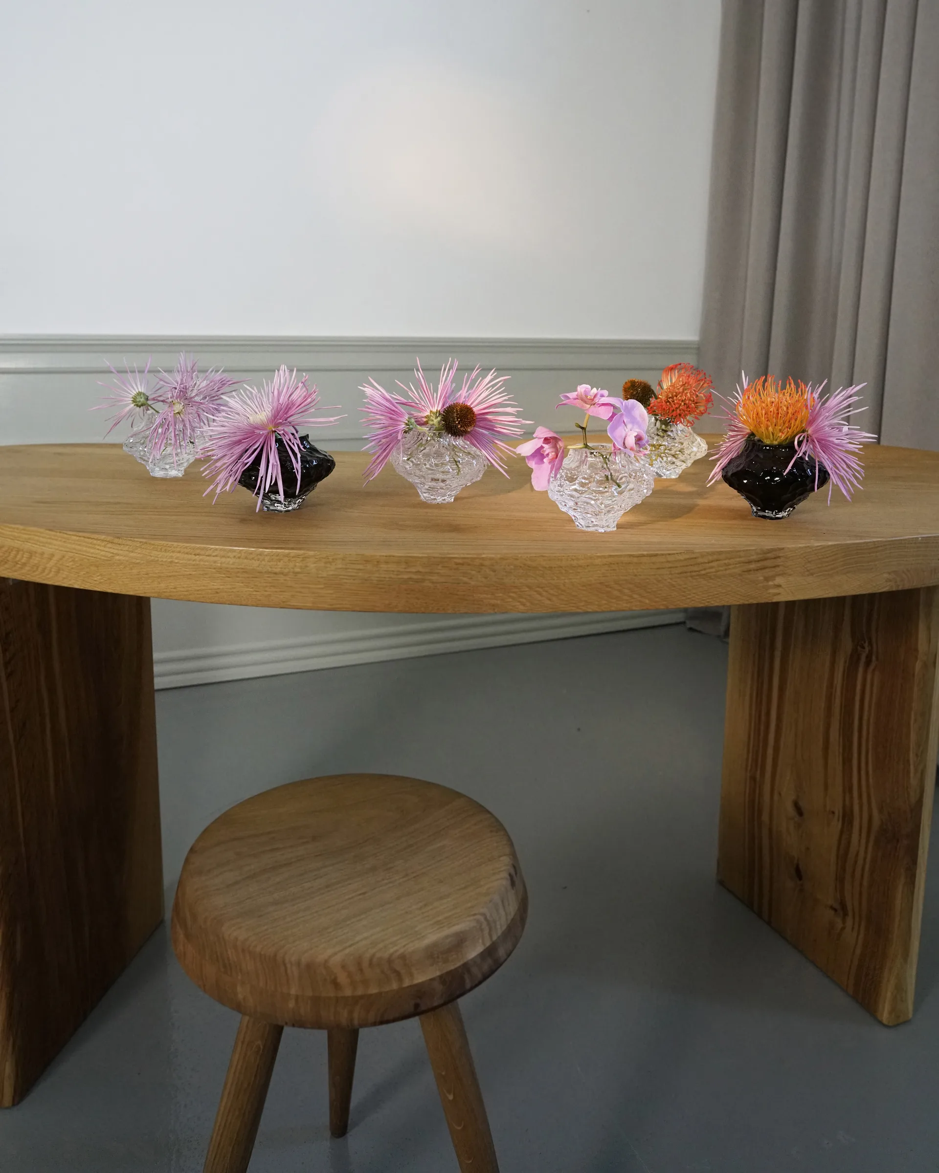 Vaso Canyon Mini 8 cm, New smoke Hein Studio