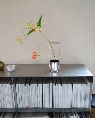 Vaso Ikebana 30 cm - Nichel - Hein Studio