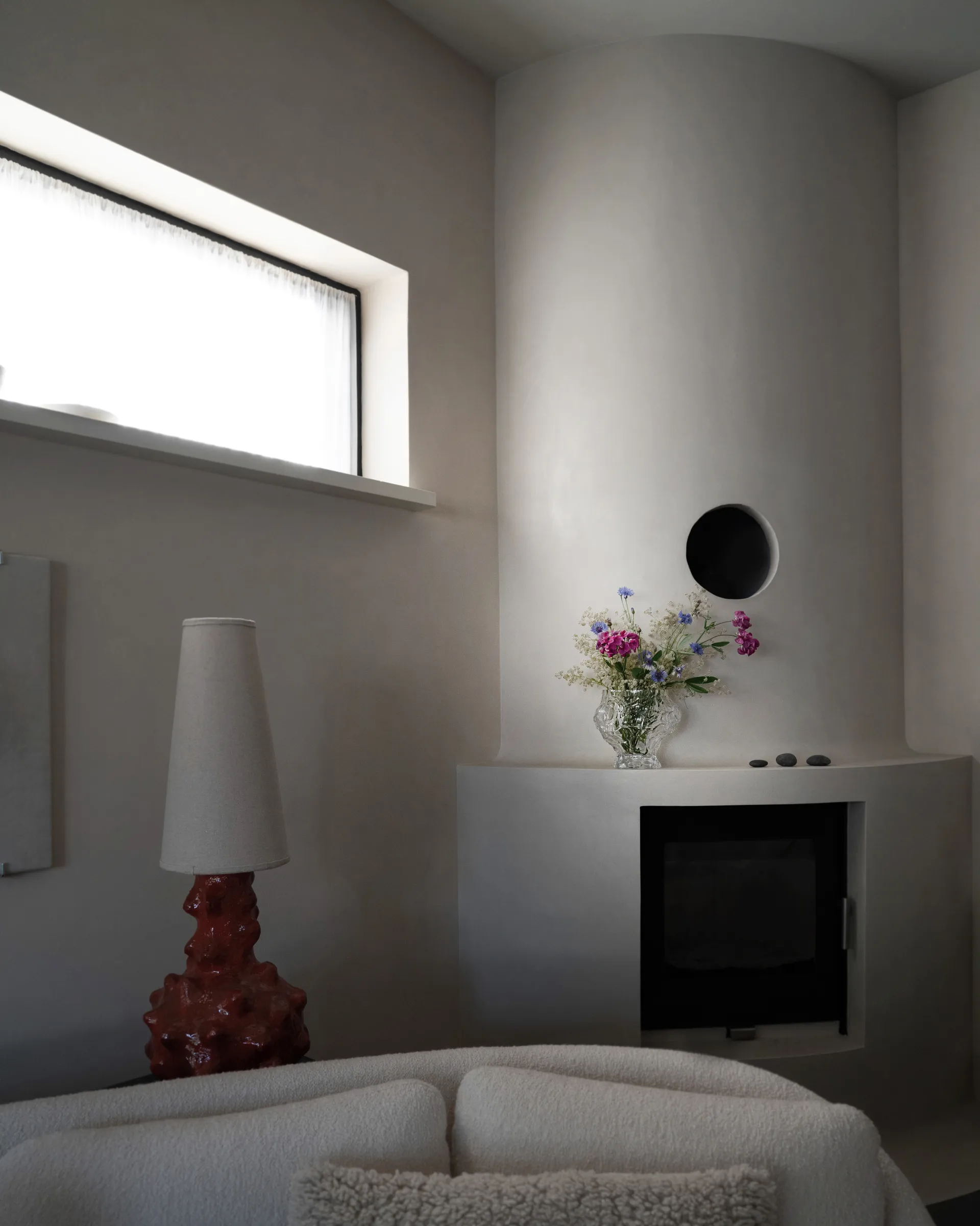 Vaso medio Canyon 18 cm, Clear Hein Studio