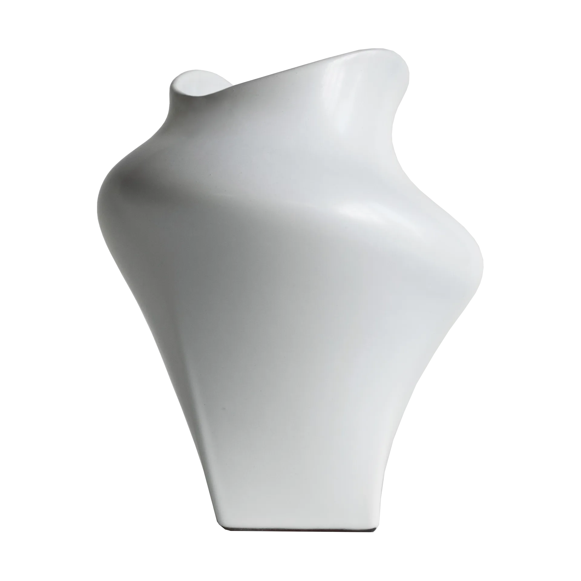 Vaso Nami 20 cm, Bianco Hein Studio