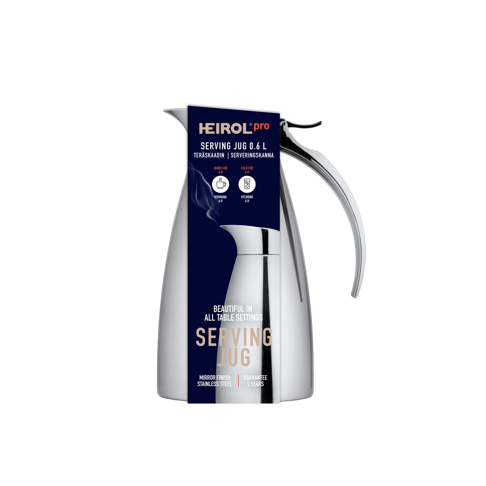 Caraffa termica Heirol 0,6 l, Acciaio inossidabile Heirol