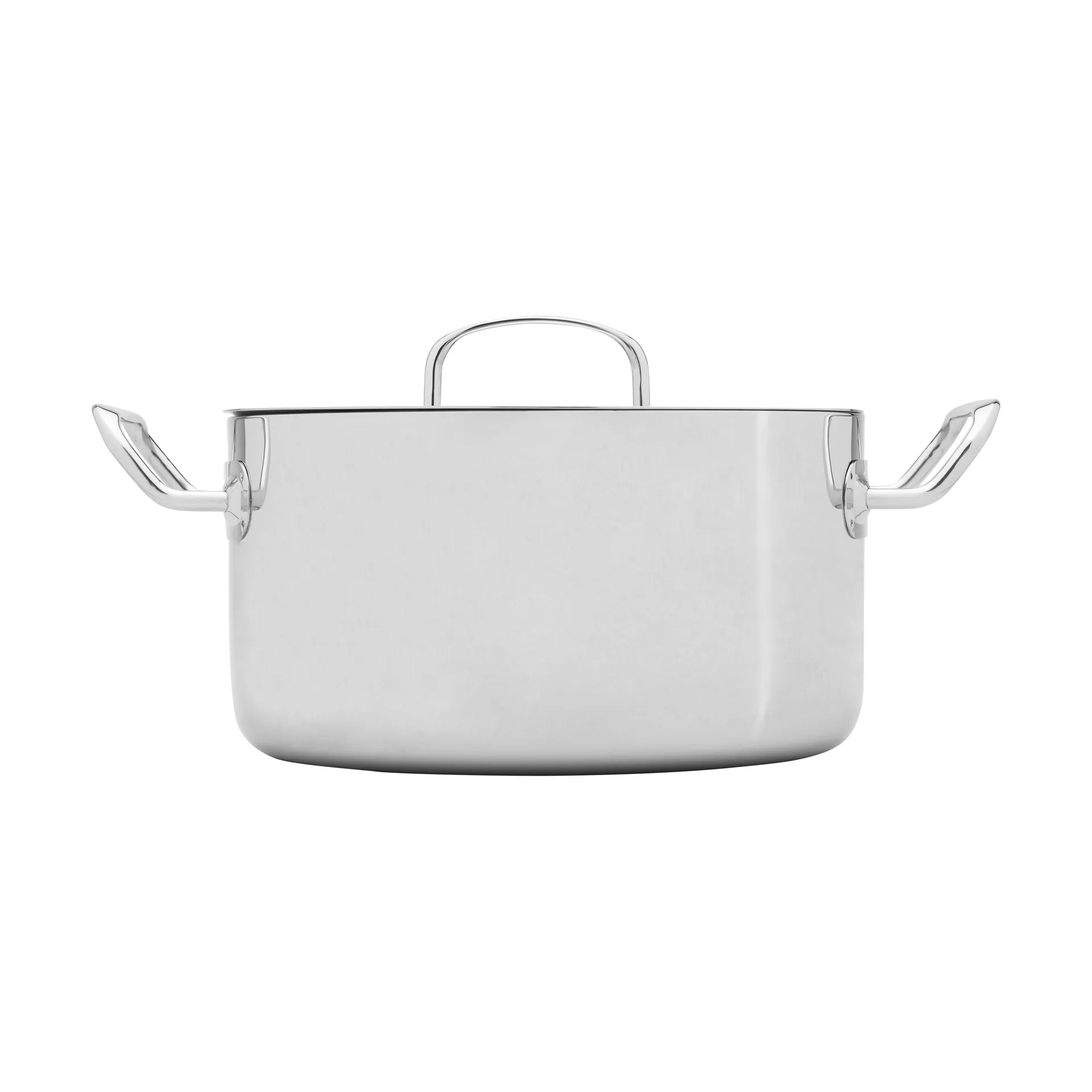 Casseruola con coperchio 5,5 litri Heirol Steely Classic Triply , Acciaio inossidabile Heirol