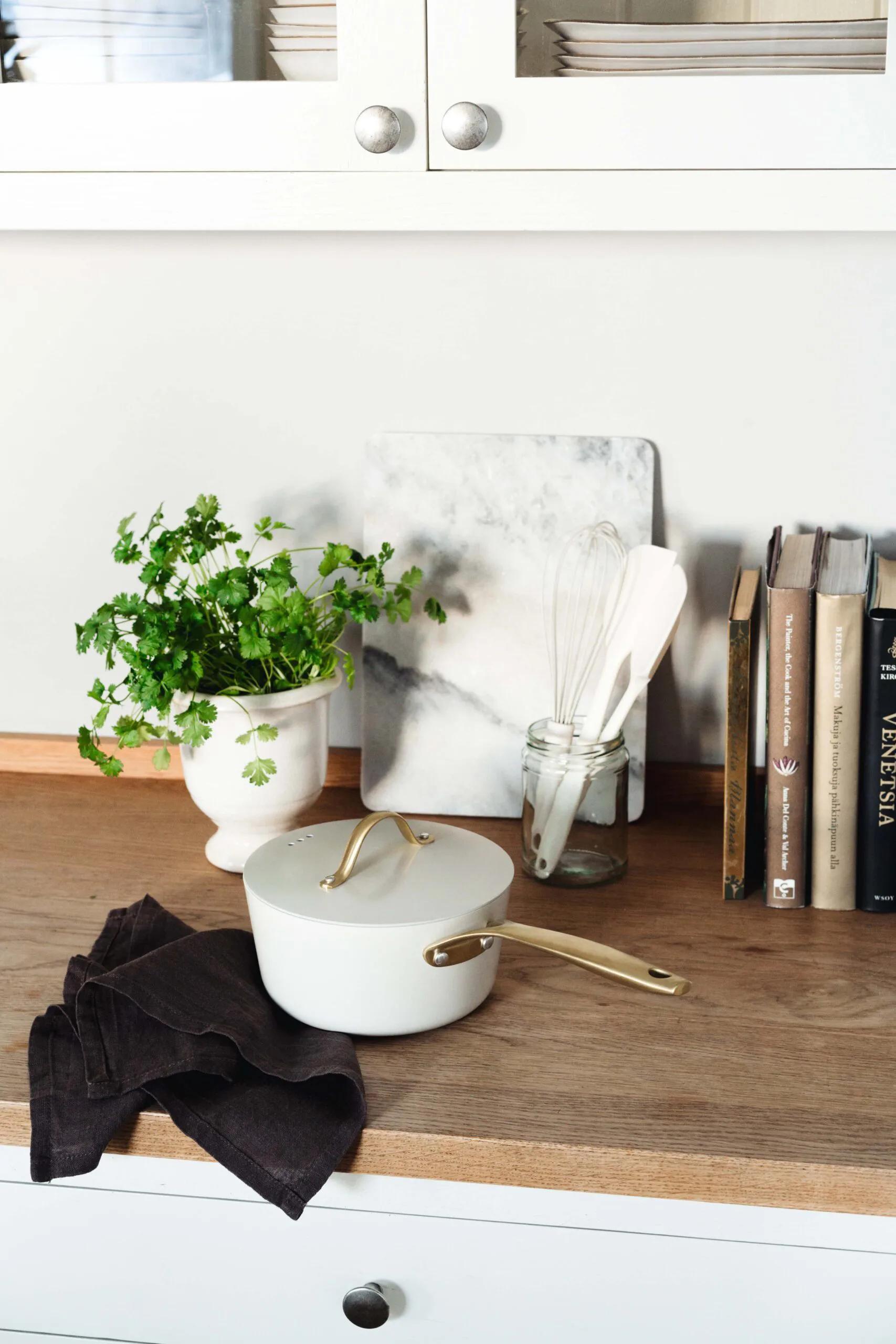 Casseruola con coperchio Heirol Royal Pearl Ø18 cm, Oro bianco Heirol