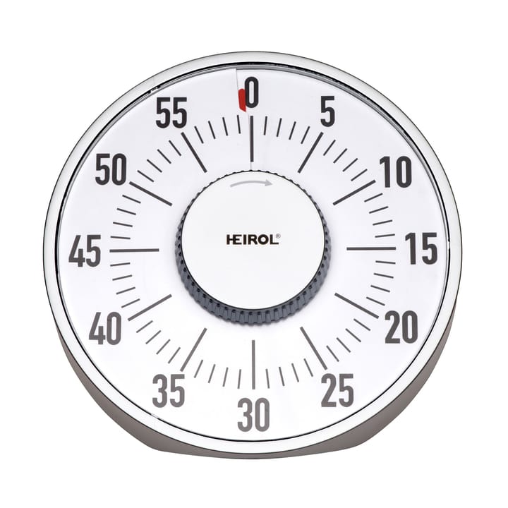 Grande timer magnetico Heirol  - Bianco-acciaio inossidabile - Heirol