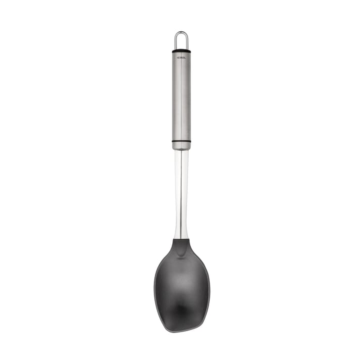 Mestolo con testa in nylon Heirol Steely  - Nero-acciaio inossidabile - Heirol