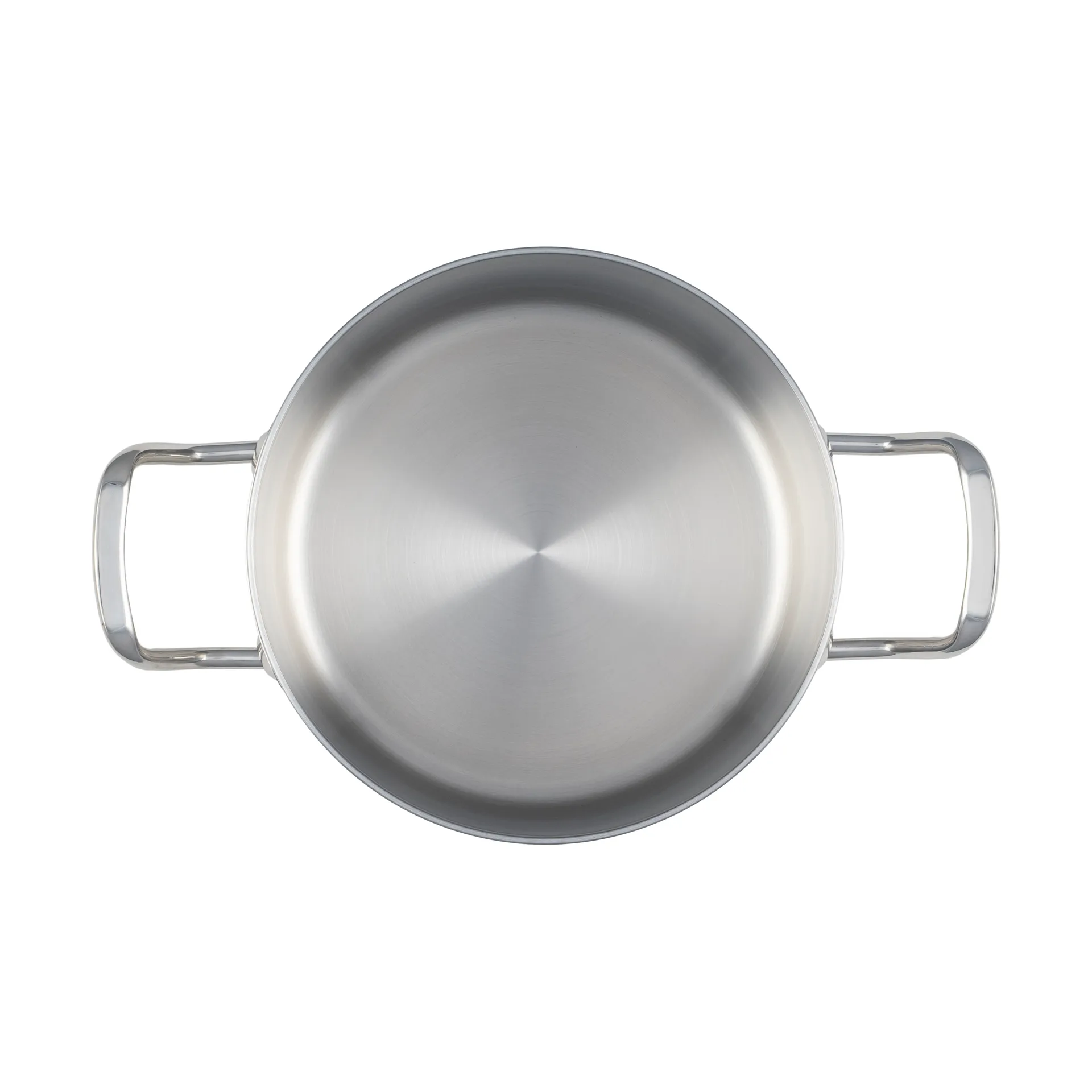 Pentola con coperchio 3 litri Heirol Steely Classic Triply , Acciaio inossidabile Heirol