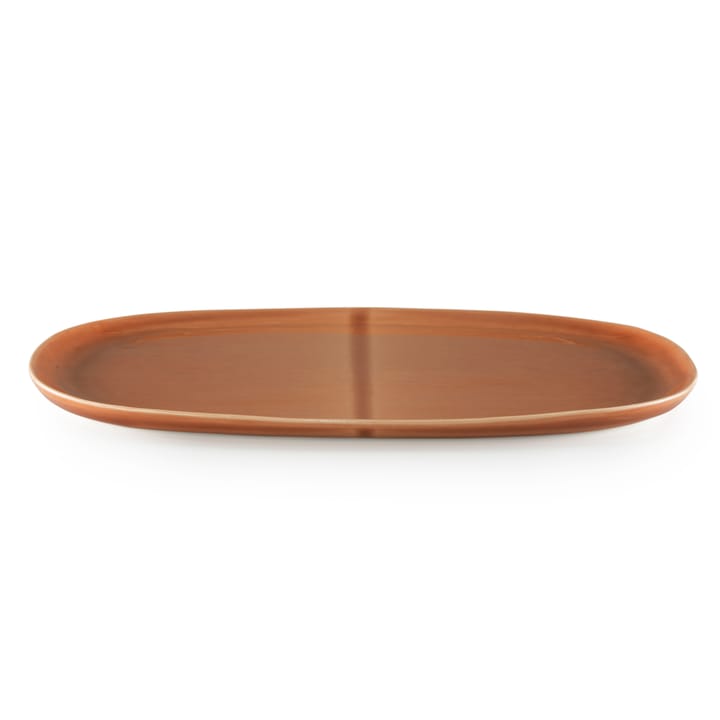 Piatto ovale Heirol x Nosse Svelte 30 cm - Terracotta - Heirol