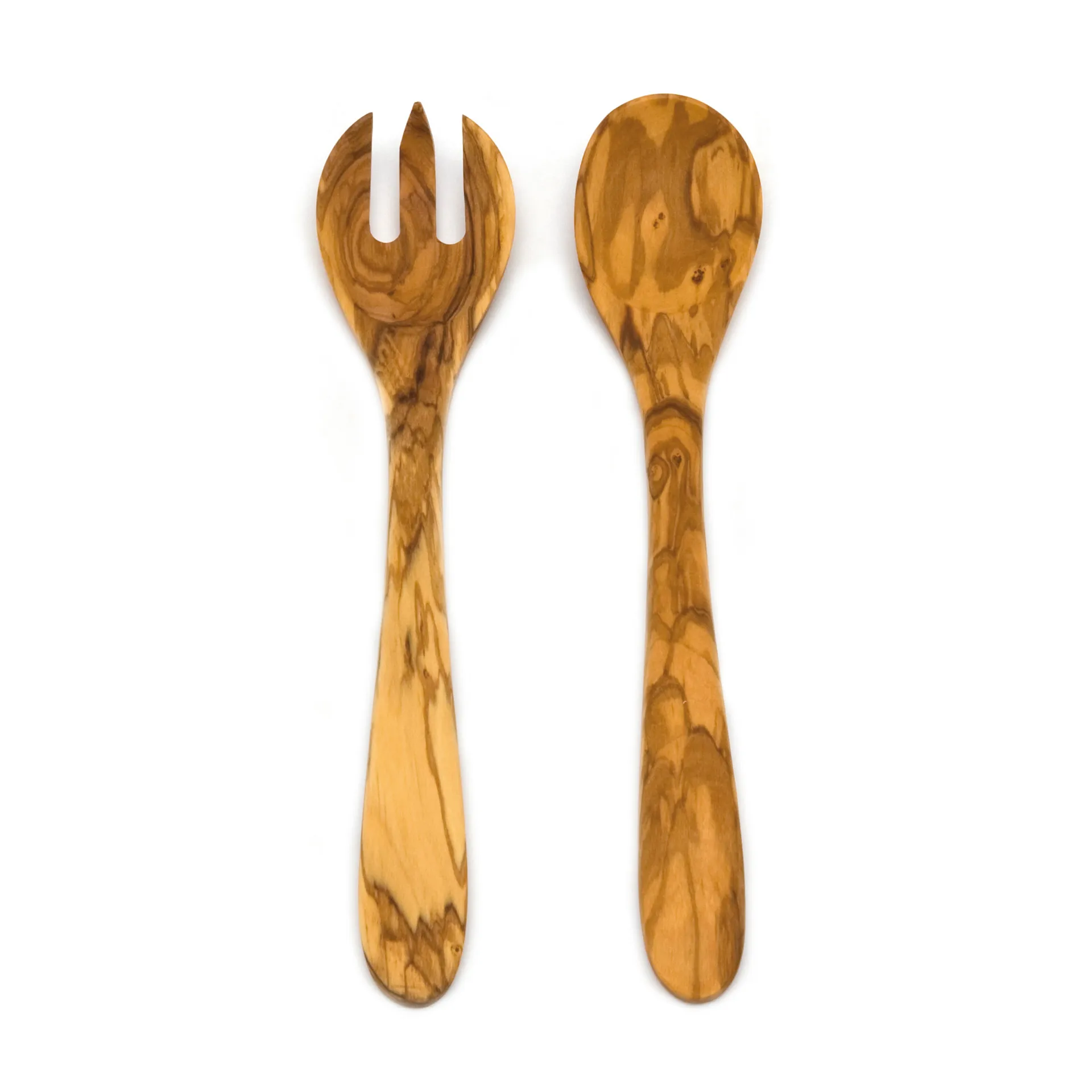 Posate da insalata Heirol in legno d'olivo, 2 pezzi, 30 cm Heirol