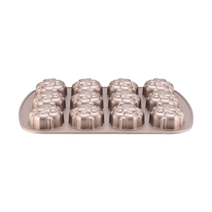 Stampo per 12 muffin Heirol  - Oro rosa - Heirol