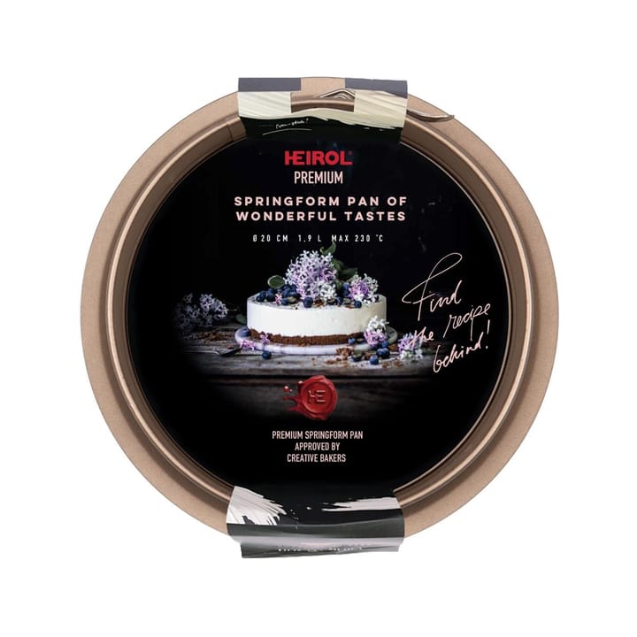 Stampo per dolci a cerniera Heirol color champagne, Ø 20 cm
​ Heirol