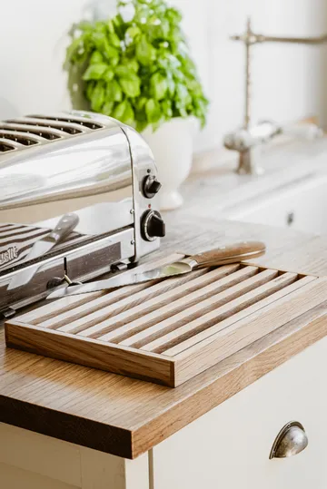 Tagliere per pane Heirol - Rovere – 35,5 × 24,5 cm - Heirol