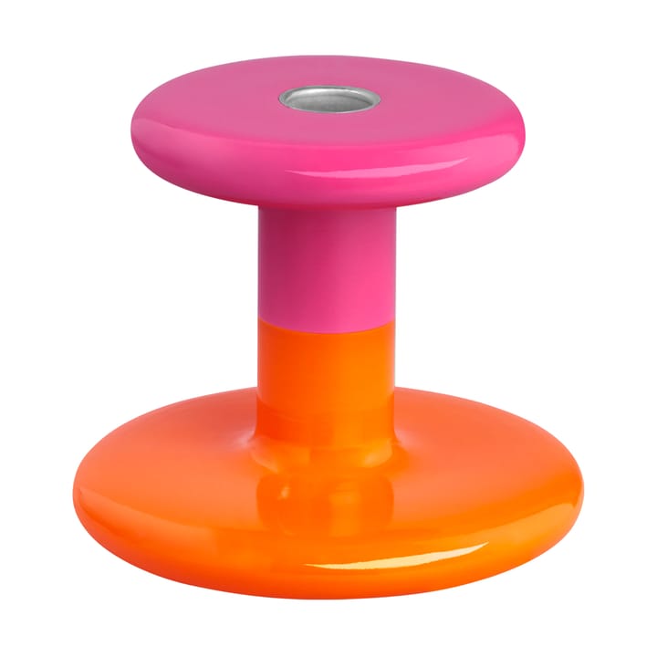 Candeliere Pesa Low 11 cm - Magenta-orange - Hem