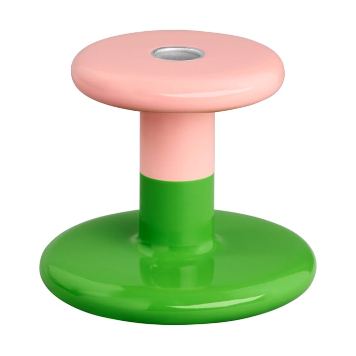 Candeliere Pesa Low 11 cm - Pink-green - Hem