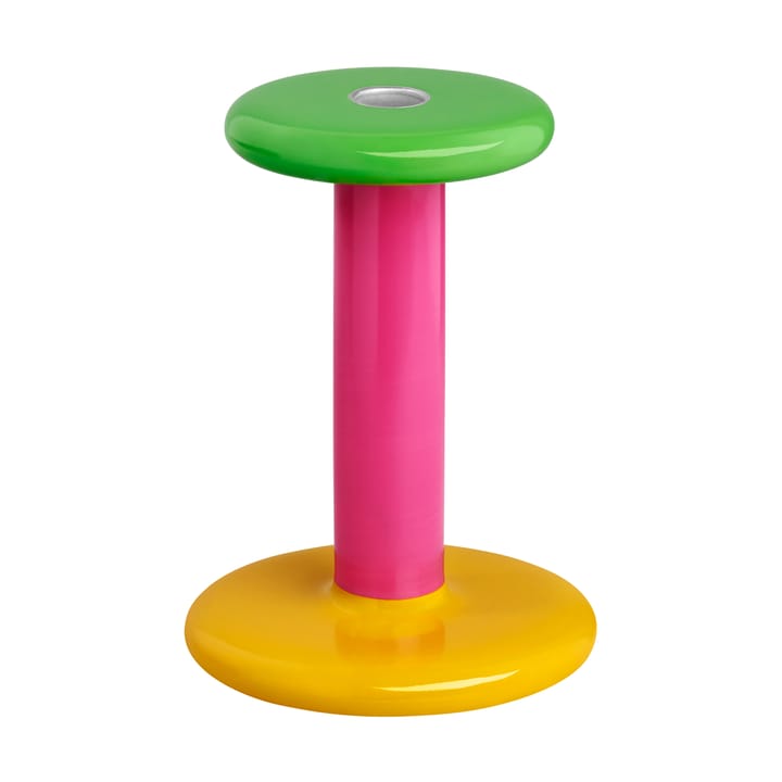 Candeliere Pesa Medium 18 cm - Green-magenta-honey yellow - Hem