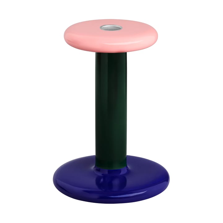Candeliere Pesa Medium 18 cm - Pink-black green-night blue - Hem