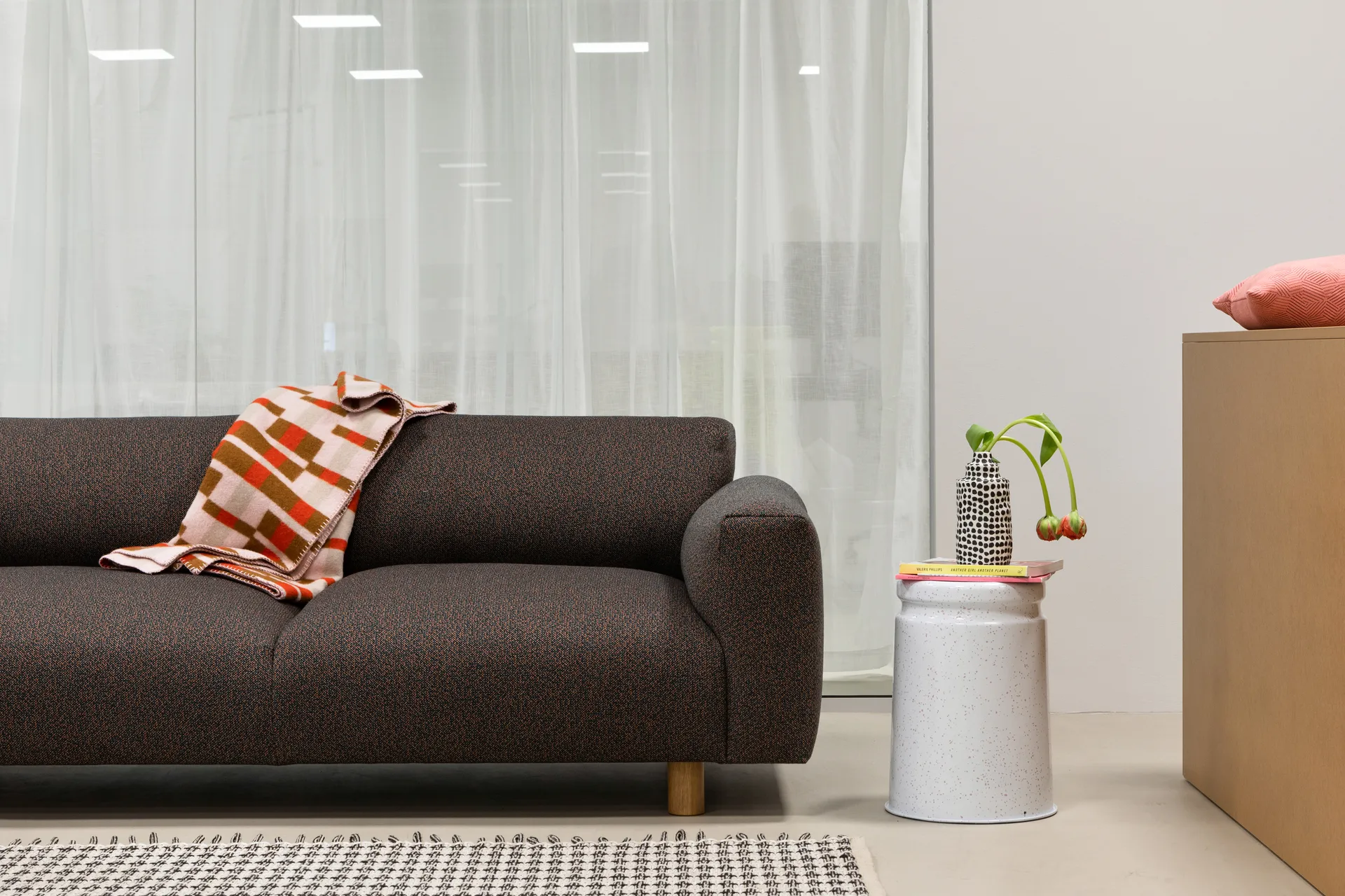 Divano a 2 posti Koti 200 cm, Sawdust Hem