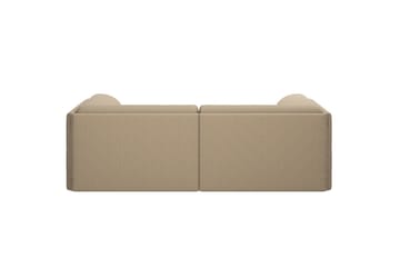 Divano a 2 posti Palo Block con braccioli Low 200 cm - Beige - Hem