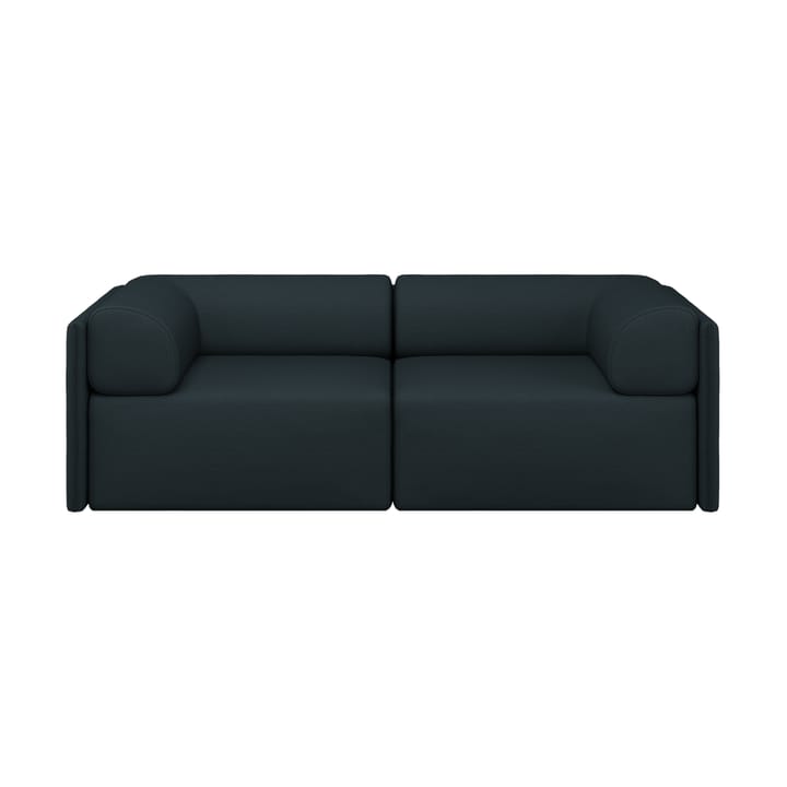 Divano a 2 posti Palo Block con braccioli Low 200 cm - Pine - Hem