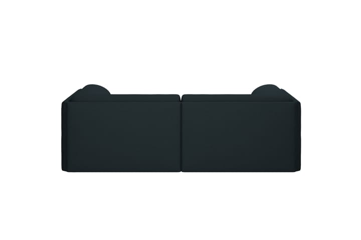 Divano a 2 posti Palo Block con braccioli Low 200 cm, Pine Hem