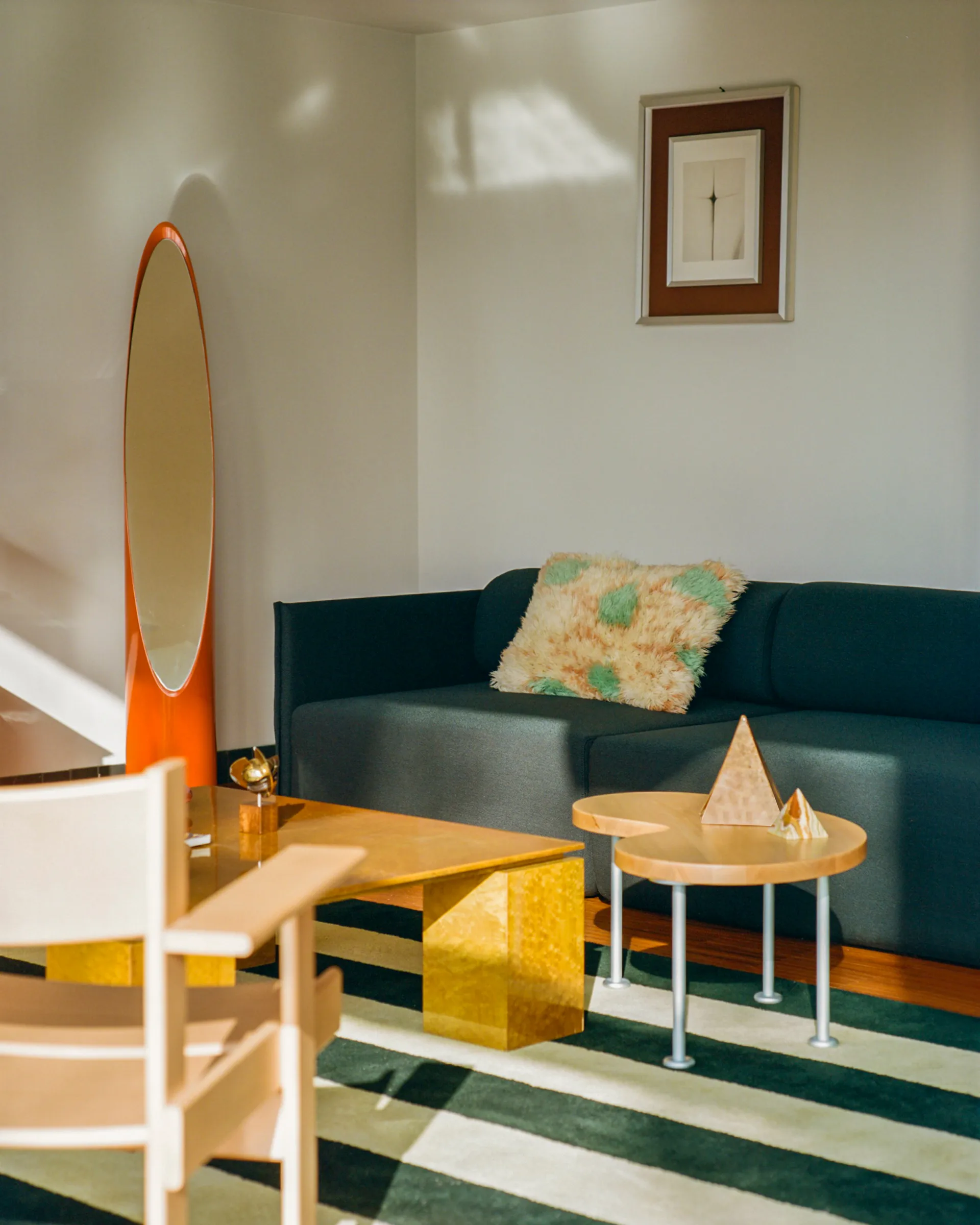 Divano a 2 posti Palo Block Low 200 cm, Pine Hem