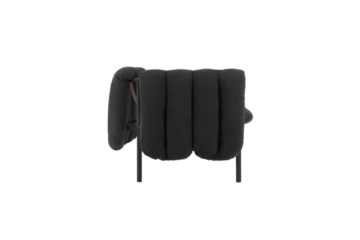Divano a 2,5 posti Puffy 205 cm, Anthracite-black grey Hem