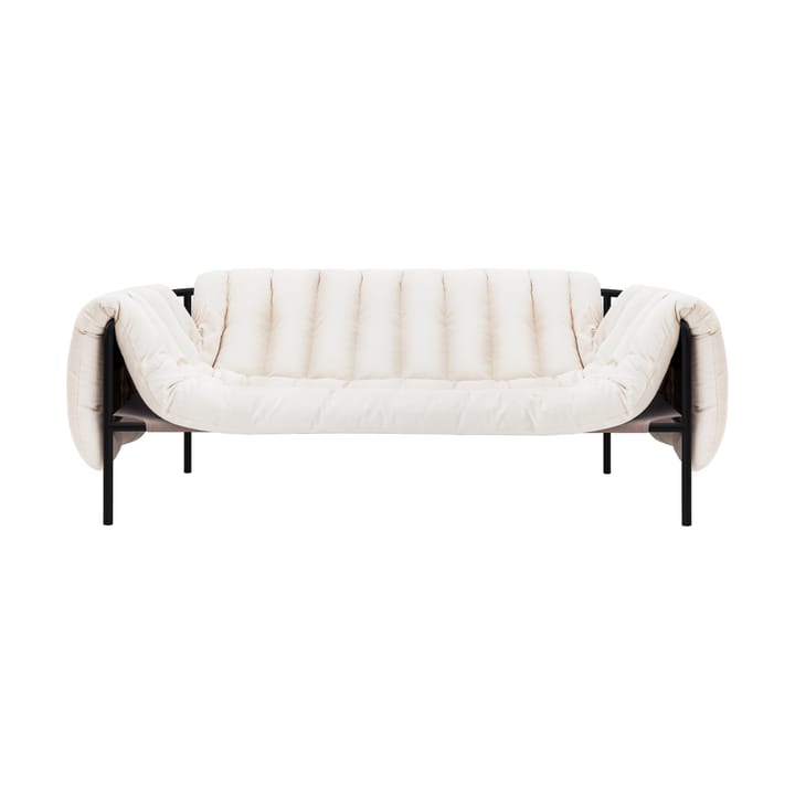 Divano a 2,5 posti Puffy 205 cm - Natural-black grey - Hem