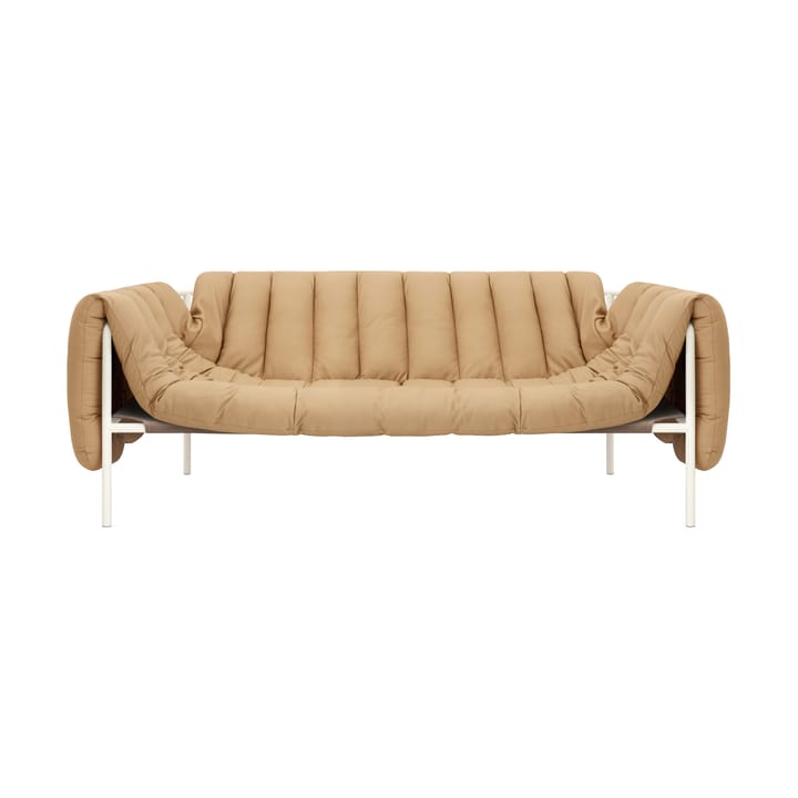 Divano a 2,5 posti Puffy 205 cm - Sand leather-cream - Hem