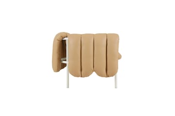 Divano a 2,5 posti Puffy 205 cm - Sand leather-cream - Hem