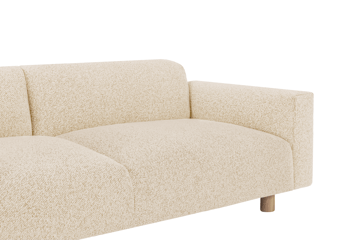 Divano a 3 posti Koti 240 cm - Eggshell - Hem