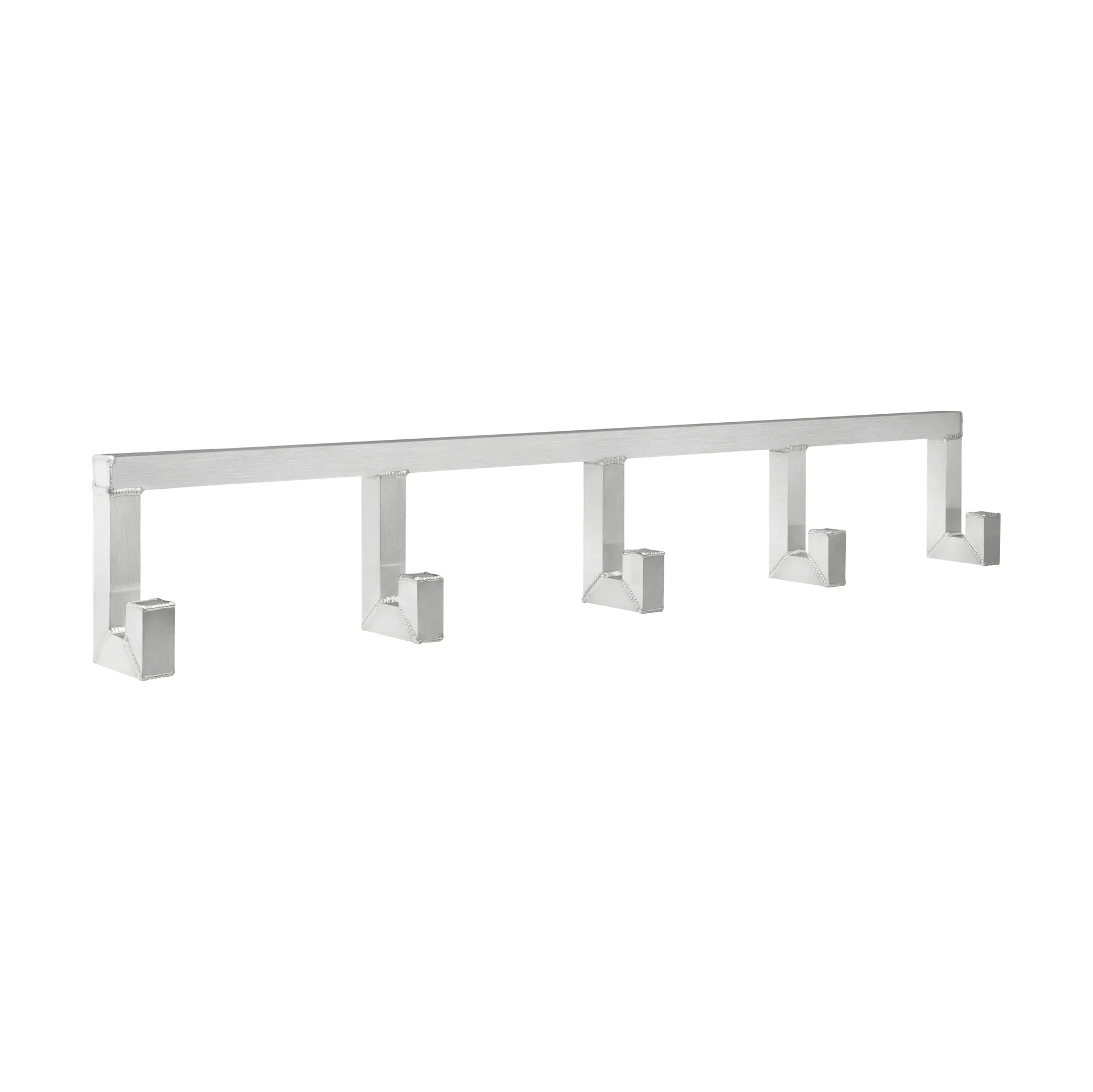 Gancio Tig Quintuple 115 cm, Alluminio satinato Hem