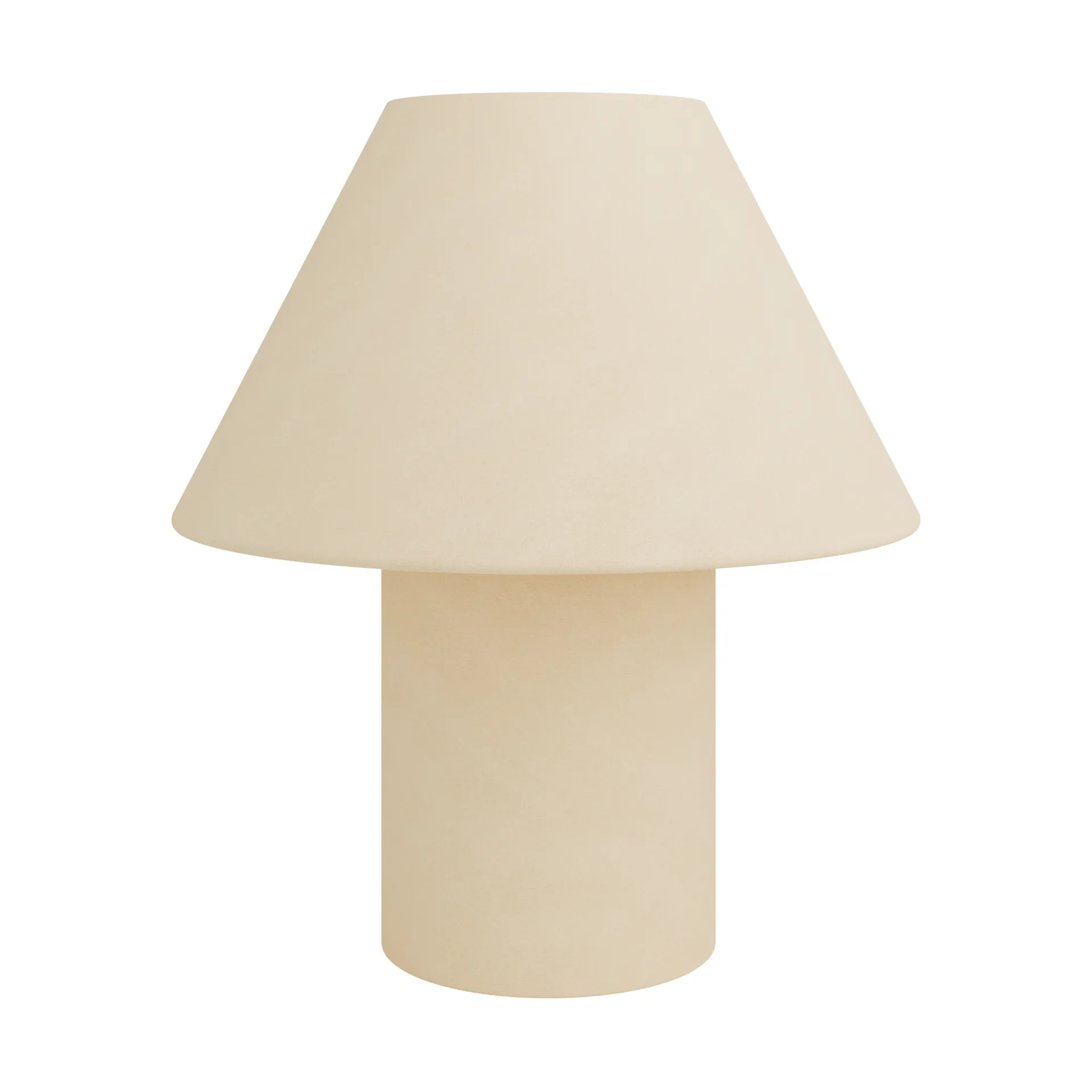 Lampada da tavolo Toto Medium 47 cm, Beige-beige Hem