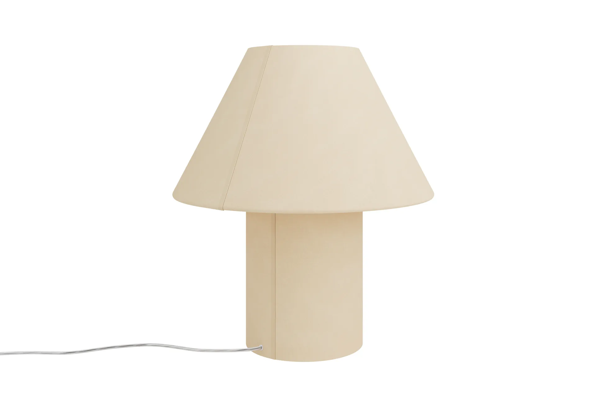 Lampada da tavolo Toto Medium 47 cm, Beige-beige Hem