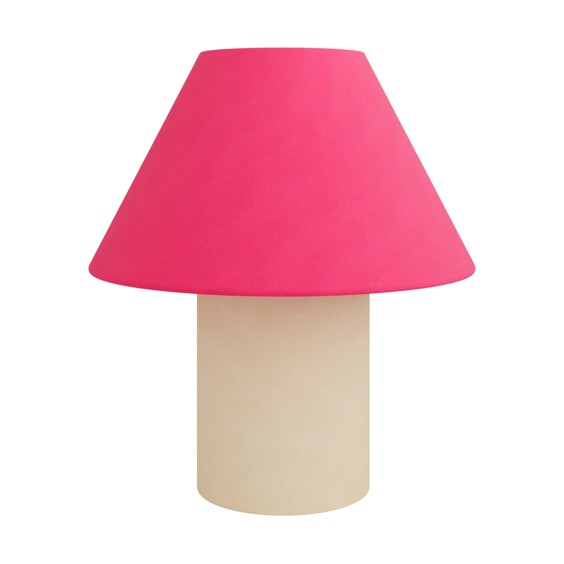 Lampada da tavolo Toto Medium 47 cm, Magenta-beige Hem