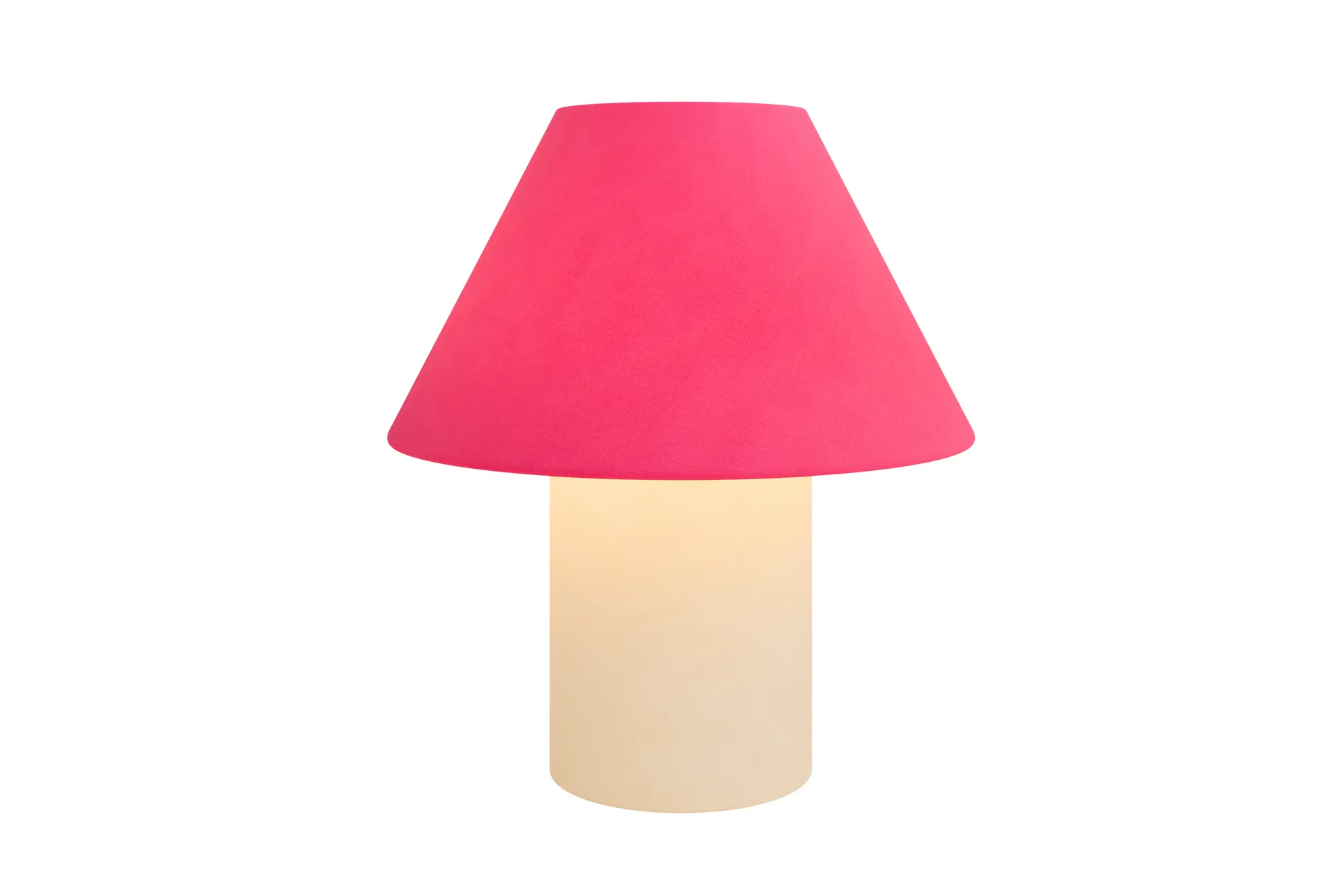 Lampada da tavolo Toto Medium 47 cm, Magenta-beige Hem